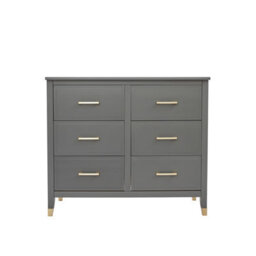 Palazzi 6 Drawer Chest Of Drawers Grey - thumbnail 2