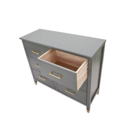 Palazzi 6 Drawer Chest Of Drawers Grey - thumbnail 5