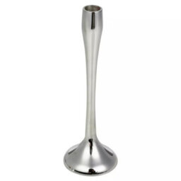 Urbn-Living Urbnliving 31Cm Tall Silver Metal Candle Holder Decorative Candlesticks Set - thumbnail 3
