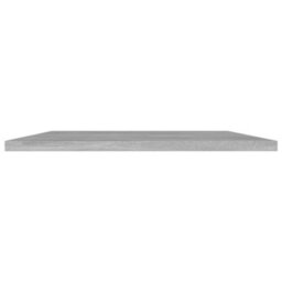 Berkfield Elegant Bookshelf Boards 4 Pcs Concrete Grey 80X40X1.5 Cm Engineered Wood - thumbnail 3