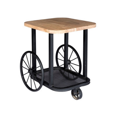 Worcester Bombay Craft Wheel End/side Table - image 1