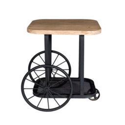 Worcester Bombay Craft Wheel End/side Table - thumbnail 2