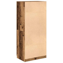 Berkfield Wardrobe Old Wood 80X52X180 Cm Engineered Wood - thumbnail 6