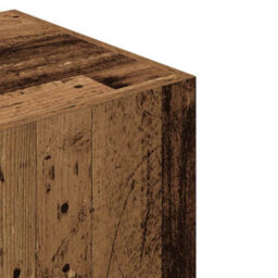 Berkfield Wardrobe Old Wood 80X52X180 Cm Engineered Wood - thumbnail 7