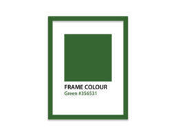 A4 Green Picture Frame Fits A4 (21 X 29.7Cm - 8.3 X 11.7In) Poster, Photo, Artwork, Or Print. - thumbnail 3