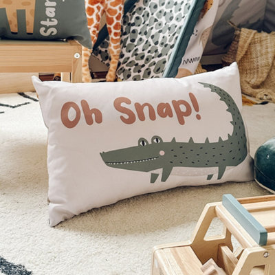 rucomfy Beanbags Rucomfy Safari Friends Cushion 50X30Cm - Soft Decorative Throw Pillow For Kids - image 1