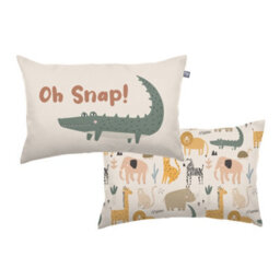 rucomfy Beanbags Rucomfy Safari Friends Cushion 50X30Cm - Soft Decorative Throw Pillow For Kids - thumbnail 6