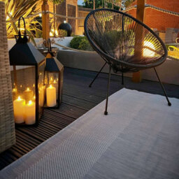 The Rugs Ecology Collection Outdoor Rugs In Grey  200G - thumbnail 9