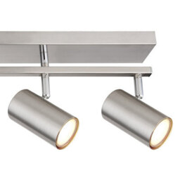Luminosa Lighting Luminosa Robby Ceiling Spotlight Bar Nickel Matt 5X Gu10 - thumbnail 5