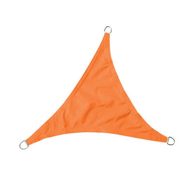 Sundaze 3.6X3.6X3.6M Triangle Orange Sun Shade Sail Outdoor Garden Patio Sunscreen Uv Block With Free Rope - image 1