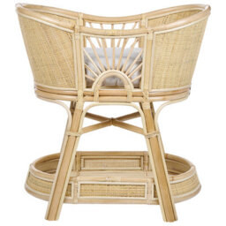 Beliani Bassinet Rattan Lagrasse 50 X 70 Cm Natural - thumbnail 1