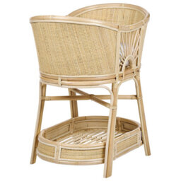 Beliani Bassinet Rattan Lagrasse 50 X 70 Cm Natural - thumbnail 4