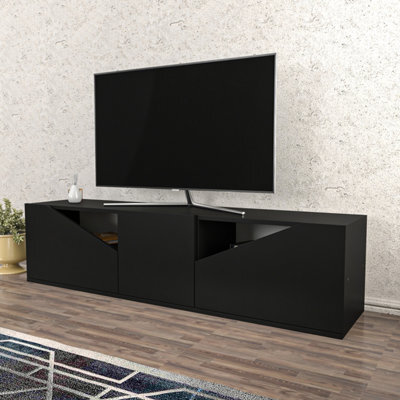 Decorotika Carson Tv Stand Tv Unit For Tv's Up To 72 Inch Anthracite - image 1