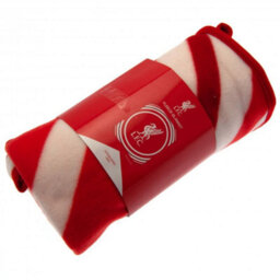 Liverpool Fc Fleece Blanket Red (One Size) - thumbnail 3