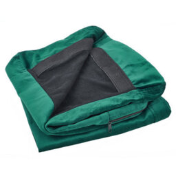 Beliani Armchair Cover Bernes Velvet Green - thumbnail 1