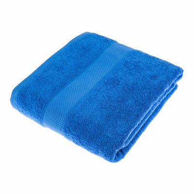 Homescapes Turkish Cotton Royal Blue Jumbo Towel