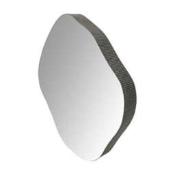 Buttercup Farm Organic Metal Framed Mirror Small - Glass/iron - L6 X W58.5 X H60.5 Cm - Oak Wood - thumbnail 2