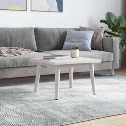 Vidaxl Table Top White 60X60X2.5 Cm Solid Wood Pine Square Table Tops - thumbnail 2
