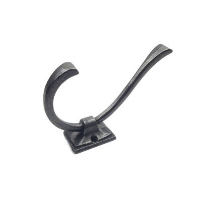 Oakcrafts - Antique Cast Iron Lincoln Coat Hook - Pack Of 4 Hooks - image 1