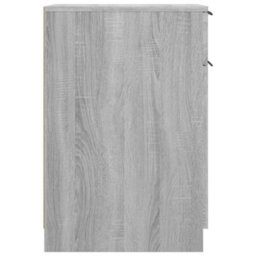 Berkfield Desk Cabinet Grey Sonoma 33.5X50X75 Cm Engineered Wood - thumbnail 8