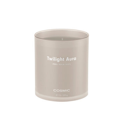 Cosmic Scented Candle 50H, Woddy And Amber Scent, Long Lasting, Essentials Collection - image 1