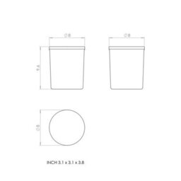 Cosmic Scented Candle 50H, Woddy And Amber Scent, Long Lasting, Essentials Collection - thumbnail 6