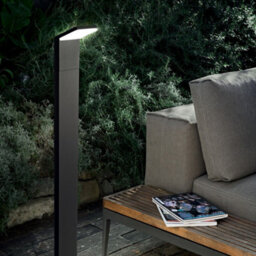Ideal Lux Style Led 1 Light Outdoor Bollard Light Anthracite Ip54 - thumbnail 2
