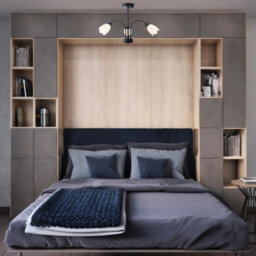 Happy Homewares Contemporary Ceiling Lamp Fitting In Matte Black With Opal Petal Glass Shades - thumbnail 7