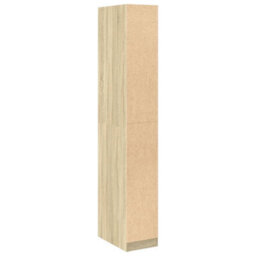Vidaxl Wardrobe Sonoma Oak 30X50X200 Cm Engineered Wood - thumbnail 6