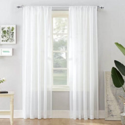 "Ameha Lamp Metal Curtain Pole 28 mm Stylish & Durable Chrome Extendable Curtains Rods (120-210 Cm 48"" - 84"" )" - thumbnail 3