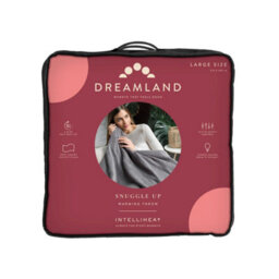 Dreamland Intelligent Luxury Grey Heated Throw - thumbnail 2