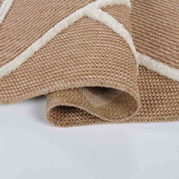 Harper Prism Pattern Water Resistant Indoor Area Rugs Cream 160X230 Cm - thumbnail 2