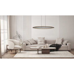 Luminosa Lighting Luminosa Della Bar Pendant Ceiling Light Matt Black Led 3000-6000K - thumbnail 7