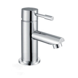 Nes Home 400mm Cloakroom Wall Hung Basin Vanity Unit, Mini Mono Mixer Tap & Waste White - thumbnail 3