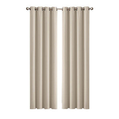 Marlow Blackout Curtains Window Curtain Draperies Pair Eyelet Bedroom Decor - image 1