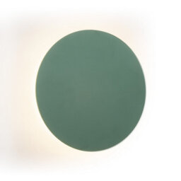 Luminosa Lighting Luminosa Oregon Plus 30Cm Flush Wall Lamp Green 780Lm 3000K