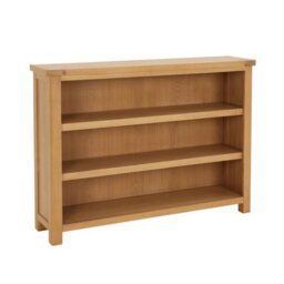 The Furniture Market Marbury Oak Wide Low Large Bookcase - thumbnail 4