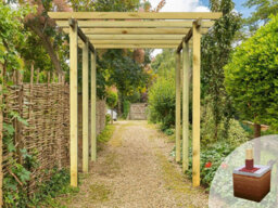Edecks Village Walkway Wooden Garden Pergola (W 2400mm X D 4800mm) With Bolt Down Anchors (2.7M) - thumbnail 2