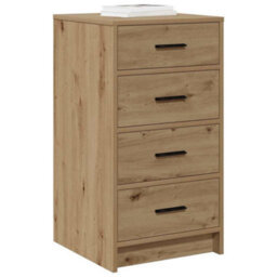 Berkfield Sideboard Artisan Oak 40X41X75 Cm Engineered Wood - thumbnail 3