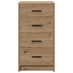 Berkfield Sideboard Artisan Oak 40X41X75 Cm Engineered Wood - thumbnail 6