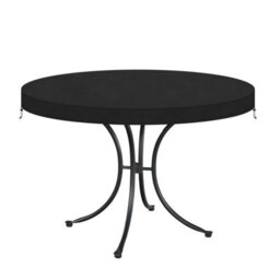 Round Outdoor Garden Table Cover Protective Tarpaulin Dia 106X10Cm - thumbnail 1