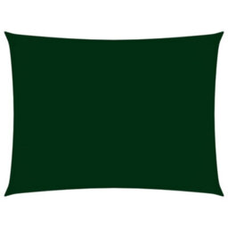 Berkfield Sunshade Sail Oxford Fabric Rectangular 2X4 M Dark Green - thumbnail 1