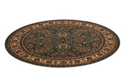 RugsX Wool Carpet Kashqai 4362 410 Circle Ornament Green / Beige  Circle 160 Cm - thumbnail 3