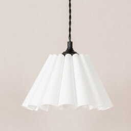 Valuelights Lauren White Pleated Shade 3 Drop Bar Matte Black Diner Ceiling Pendant Light - thumbnail 4