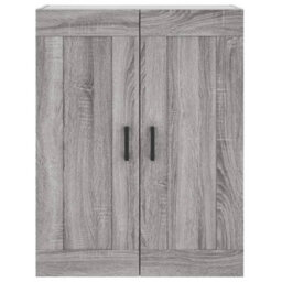 Berkfield Highboard Grey Sonoma 69.5X34X180 Cm Engineered Wood - thumbnail 6