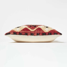Homescapes Tirana Handwoven Traditional Red Kilim Cushion 45 X 45 Cm - thumbnail 4
