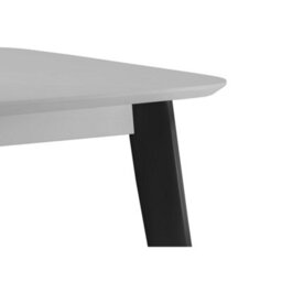 Oakham Premium Casa 80Cm Rectangular Dining Table - Grey/black - thumbnail 3