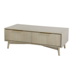 Monza Coffee Table With Fluted Drawers Pale Ash - thumbnail 7