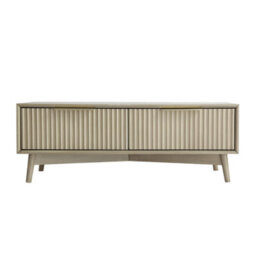 Monza Coffee Table With Fluted Drawers Pale Ash - thumbnail 6