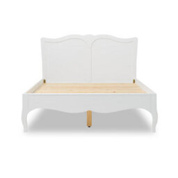 Statement Furniture Romance French Style 5Ft King Size Bed Frame - True White - thumbnail 3